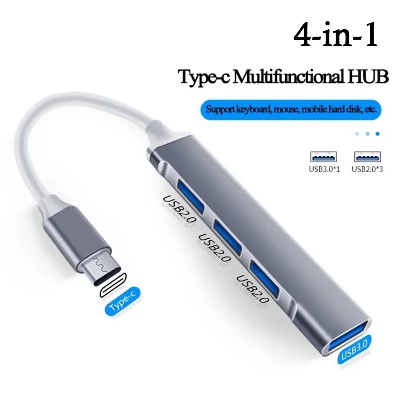 Xiaomi Laptop Accessories - Hub USB 3.0 com 4 portas,