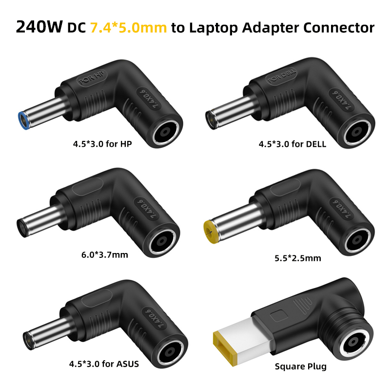 Laptop Lock Cable - Adaptador de alimentação para laptop, conector