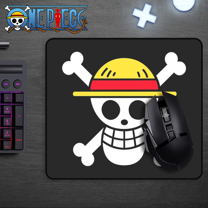 Laptop Accessories To Gift - Mouse pad de caveira luffy, peça