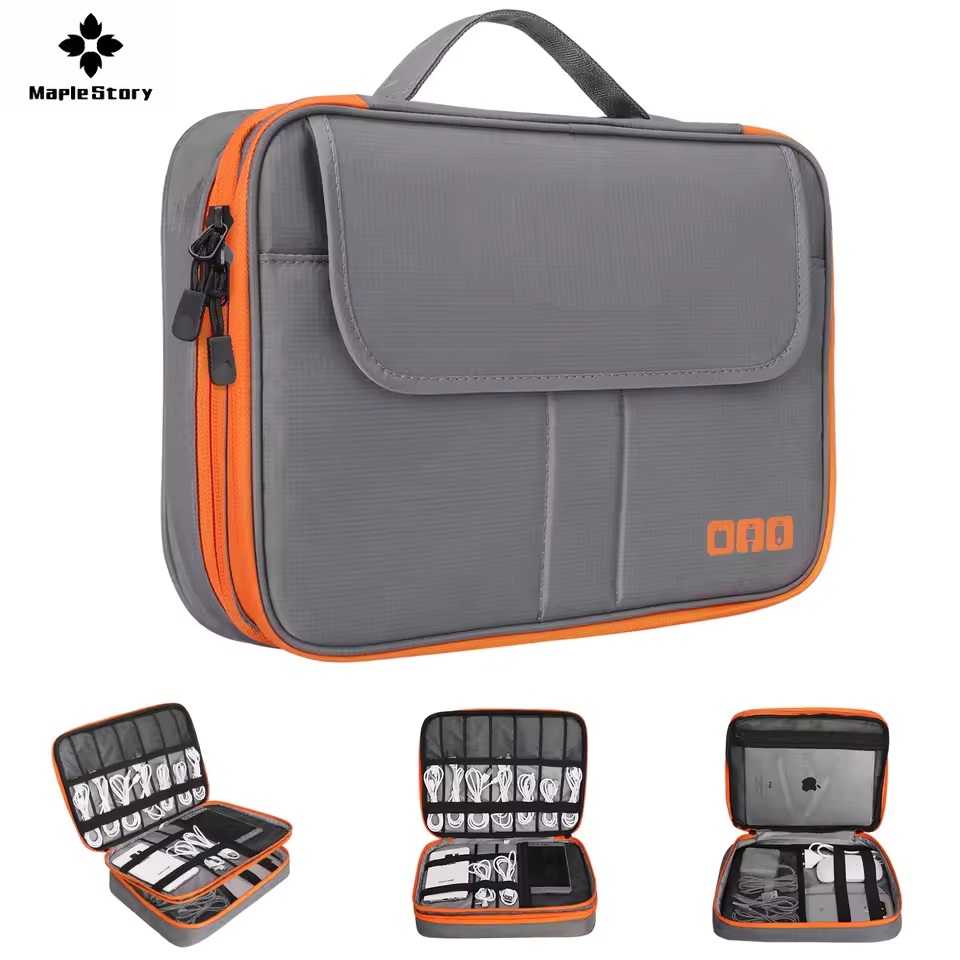 Cable Management Bag - Bolsa Organizadora Digital de Camada Dupla