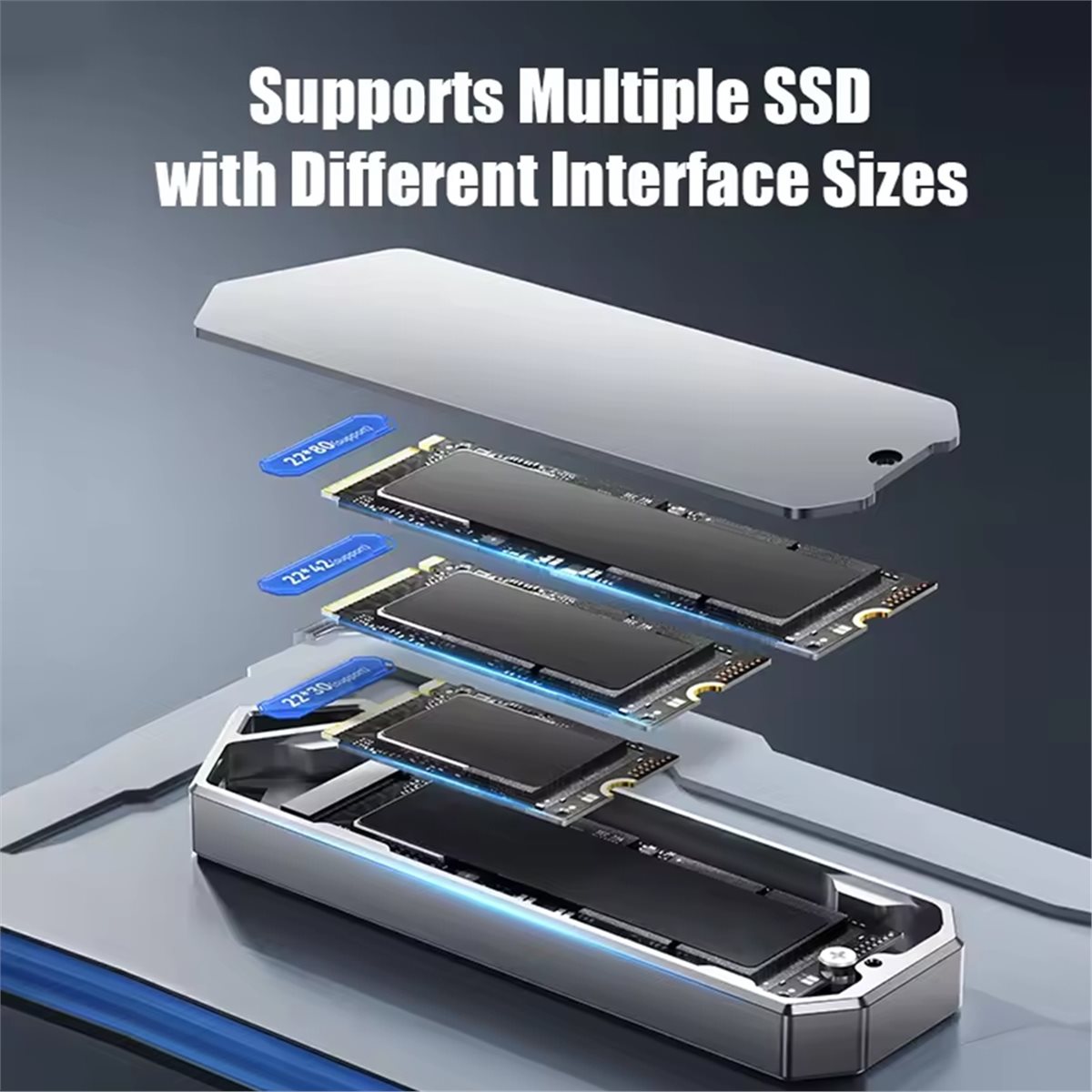 External Nvme Ssd - Adaptador de Caixa Externa para SSD