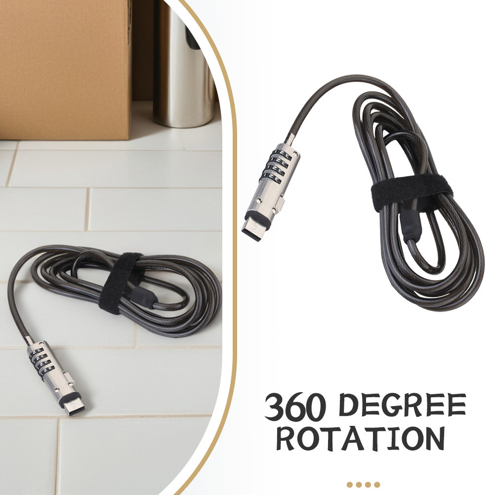 Cadeado de Segurança Antifurto - Laptop Lock Cable avaliação e preço