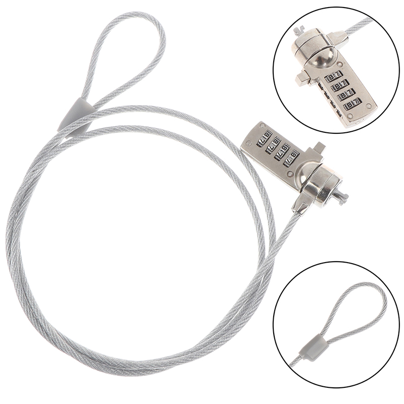 Cadeado de segurança de 4 dígi - Laptop Lock Cable avaliação e preço