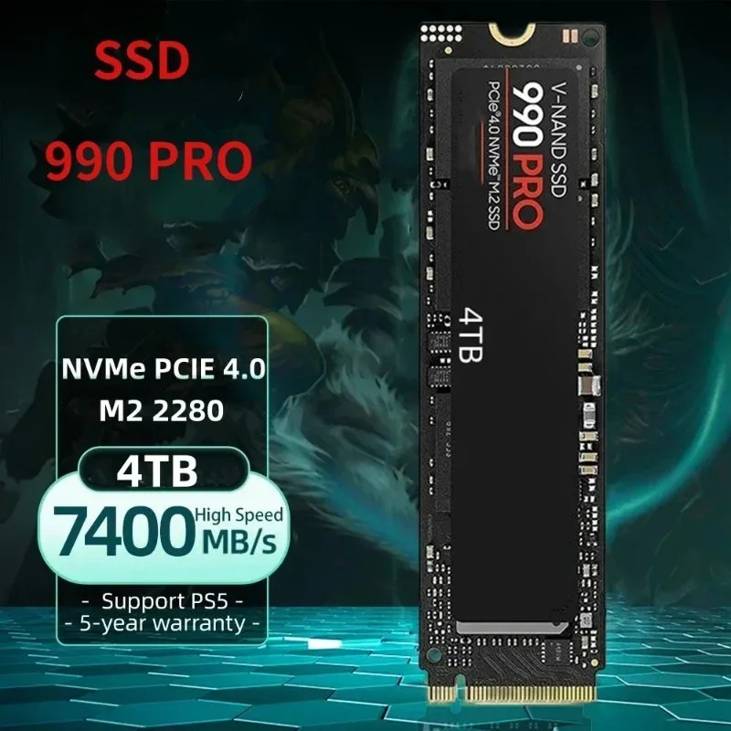 SSD NVMe 990 PRO M.2 2280 Autê - External Nvme Ssd avaliação e preço