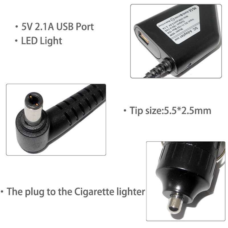 Carregador de Carro 19V 4.74A  - Laptop Accessories Dell avaliação e preço