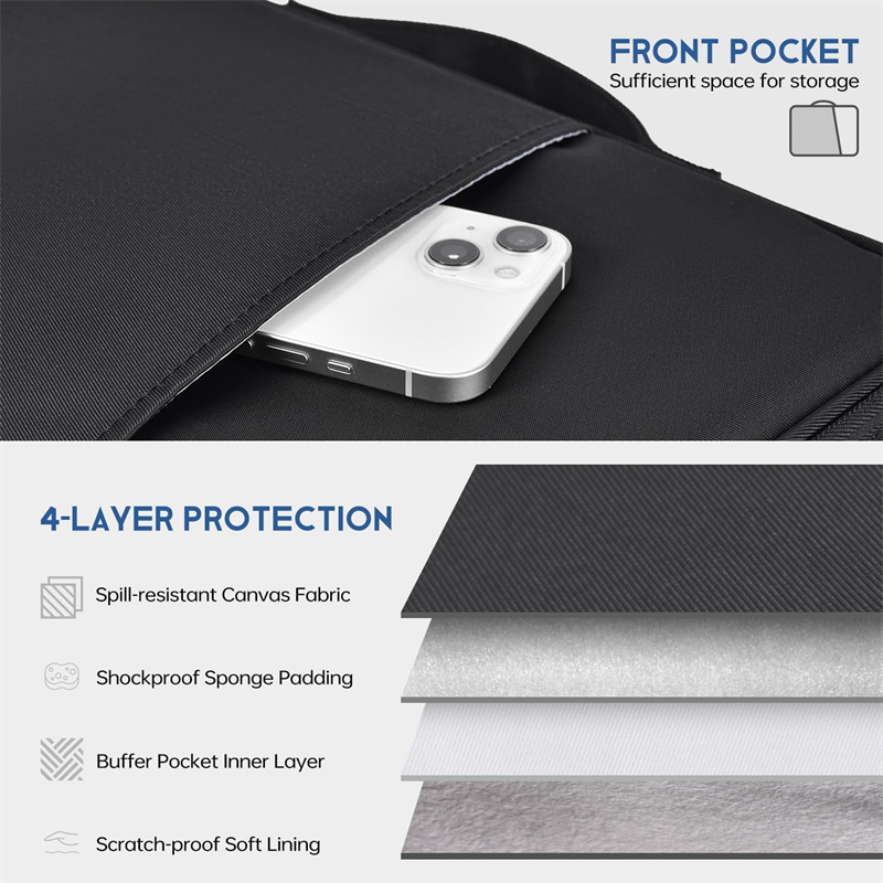 Bolsa de transporte à prova d' - Laptop Accessories Travel Case avaliação e preço