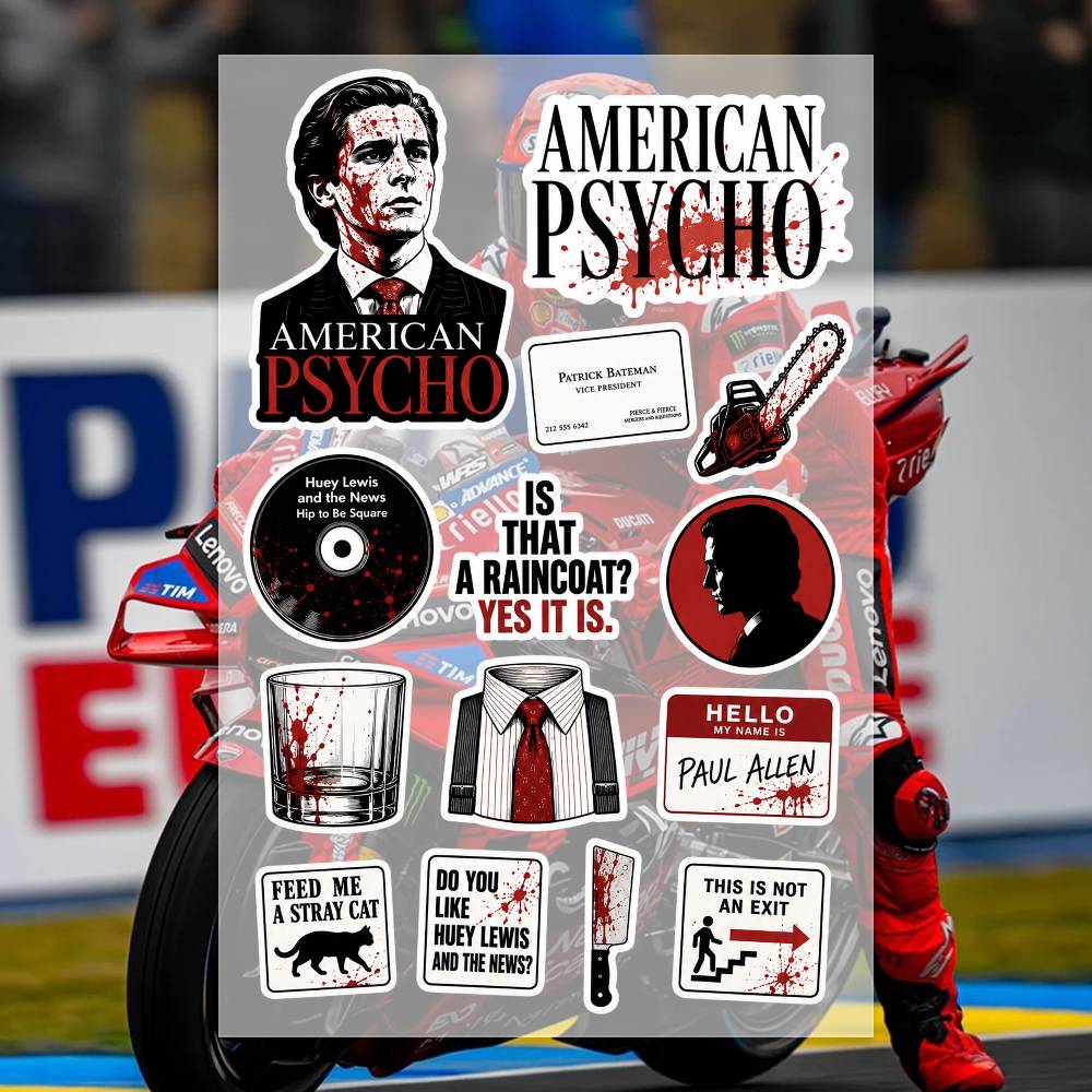 Adesivos American Psycho para  - Laptop Accessories Wallpaper avaliação e preço