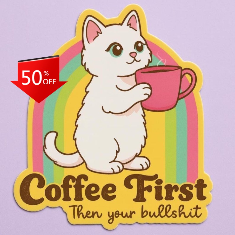 Adesivos divertidos de gatos e - Laptop Unique Accessories avaliação e preço