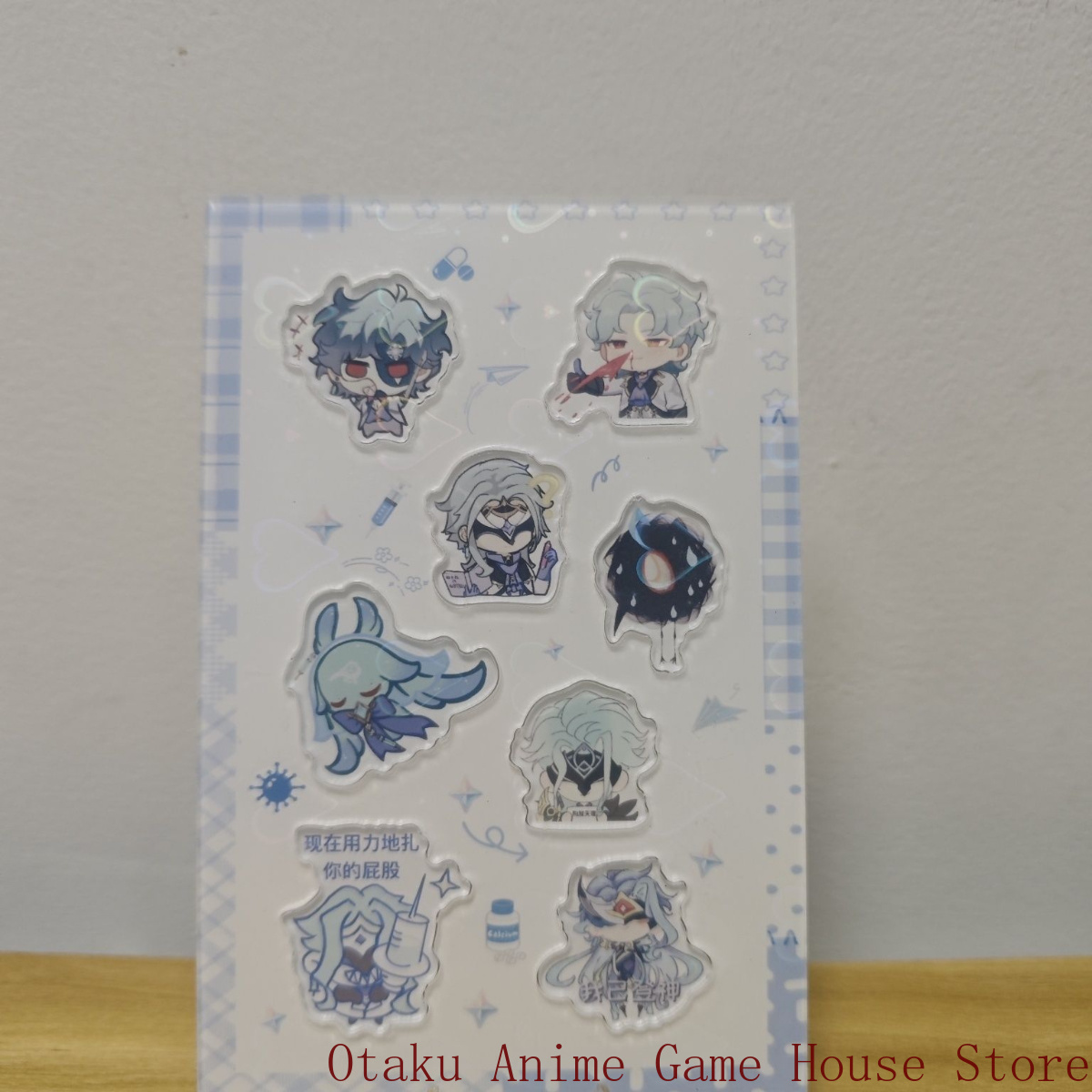 Adesivo Acrílico Genshin Impac - Laptop Accessories To Gift avaliação e preço