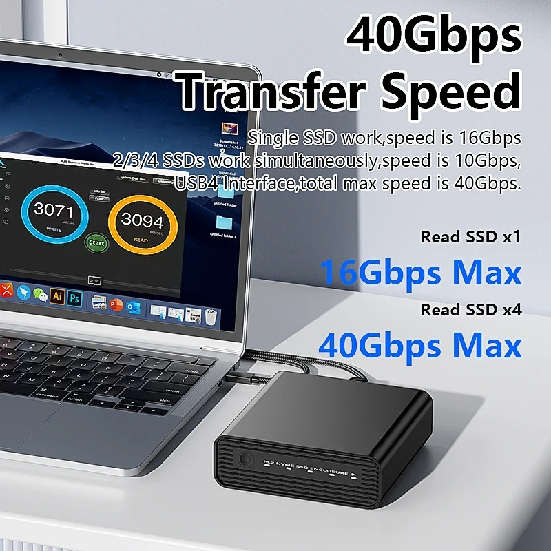Gabinete Externo de Alumínio M - External Nvme Ssd avaliação e preço