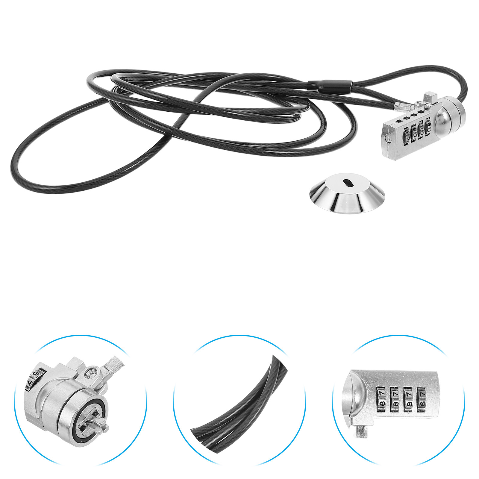 1 Conjunto de Cadeado para Not - Laptop Lock Cable avaliação e preço