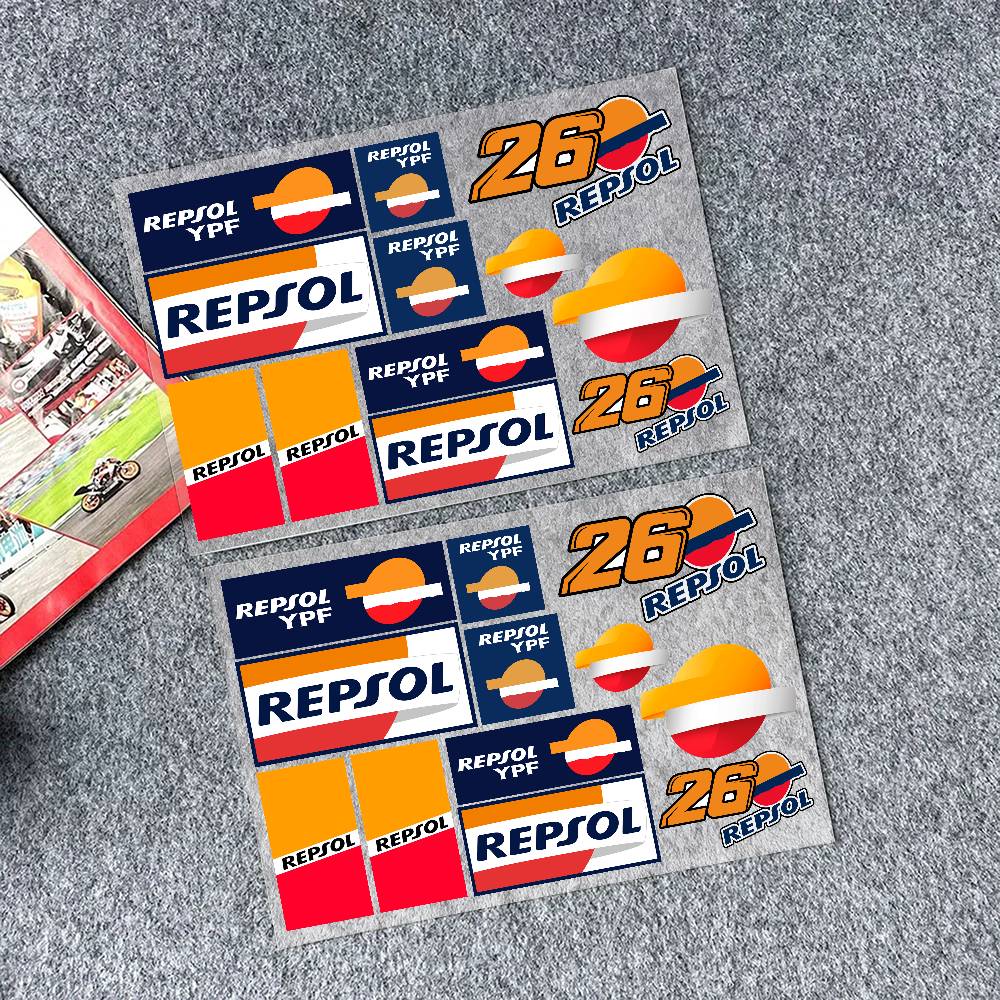 R-repsol adesivos moto adesivo - Laptop Accessories Wallpaper avaliação e preço