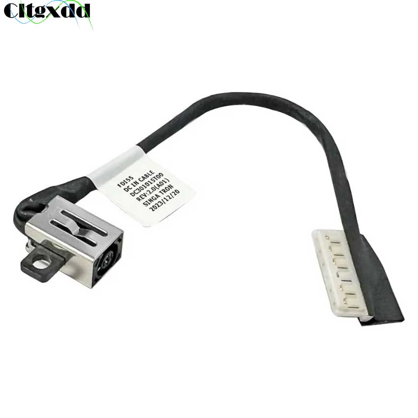 Laptop dc power jack porta de  - Laptop Accessories Dell avaliação e preço