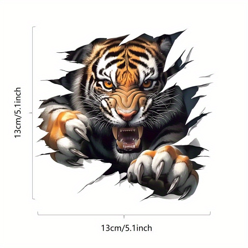 Adesivos de Vinil de Tigre à P - Laptop Unique Accessories avaliação e preço