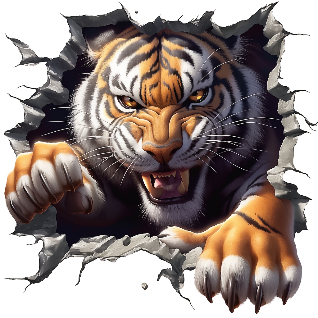 Adesivos de Vinil de Tigre à P - Laptop Unique Accessories avaliação e preço