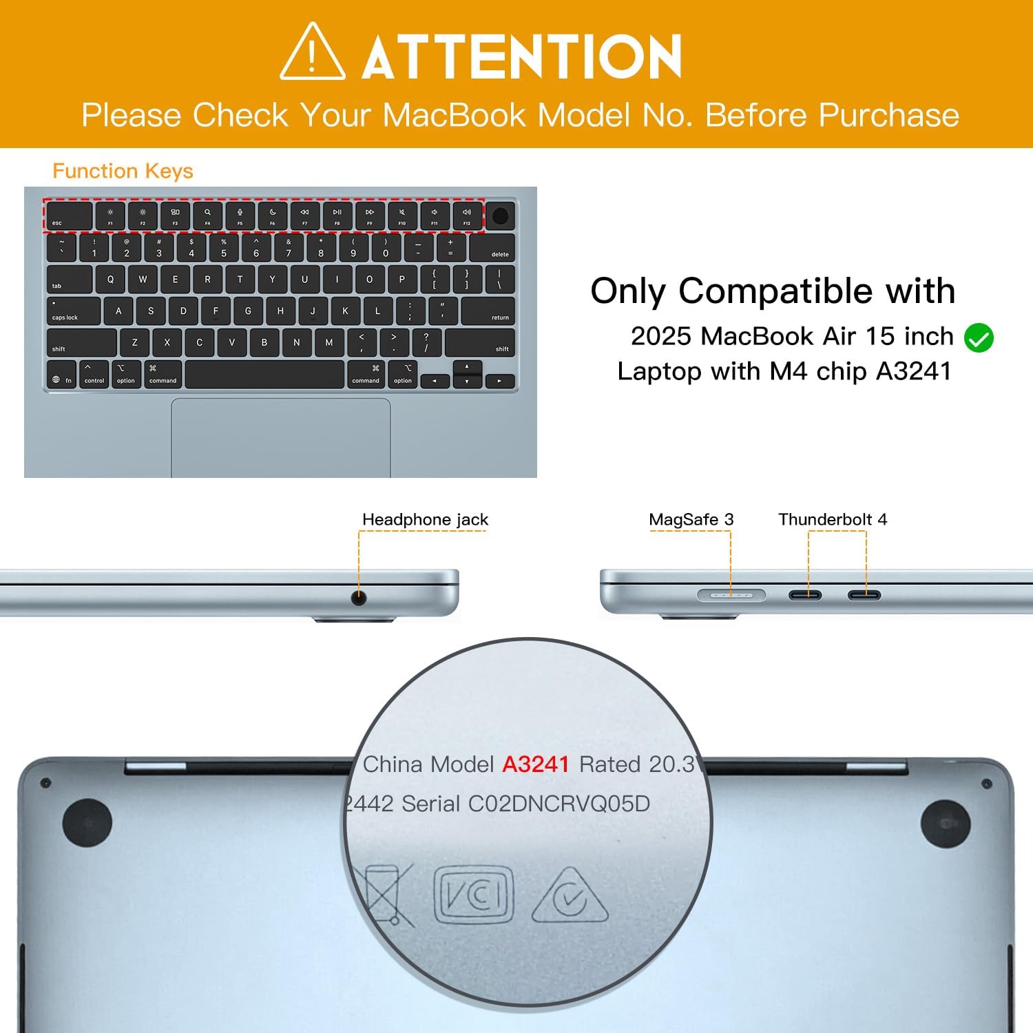 Para MacBook Air 13.6 A3449 M5 - Laptop Accessories Acer avaliação e preço