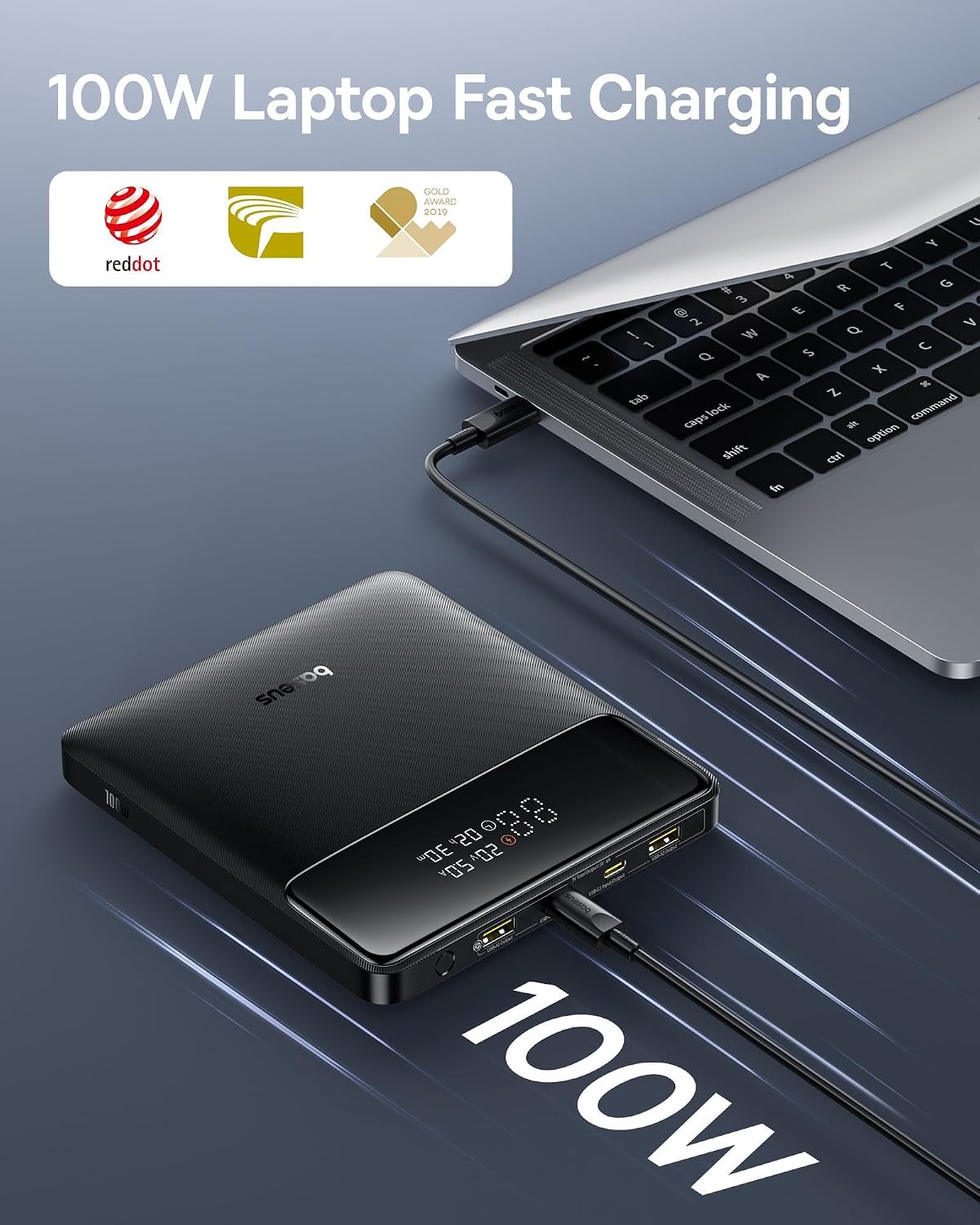 Carregador Portátil Baseus par - Laptop Lock Cable avaliação e preço