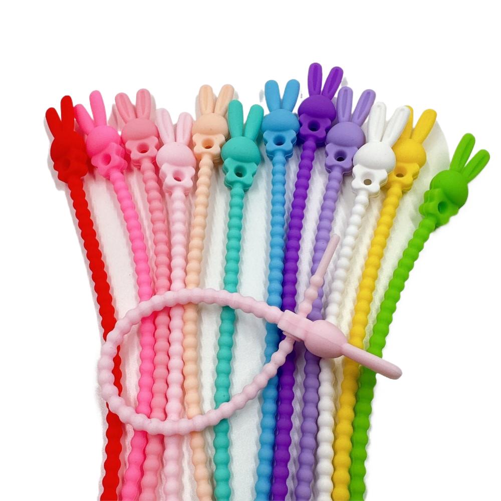 10 pçs flor estrela silicone c - Cable Management Bag avaliação e preço