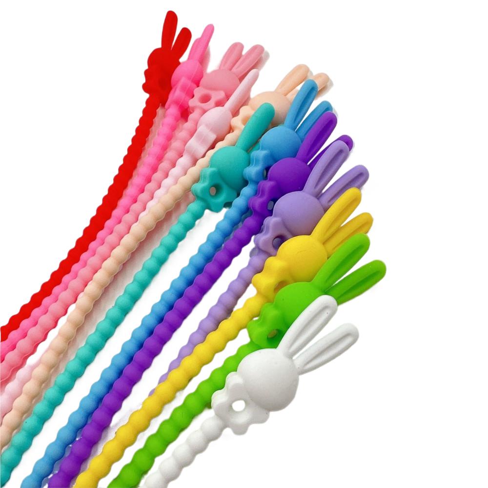 10 pçs flor estrela silicone c - Cable Management Bag avaliação e preço