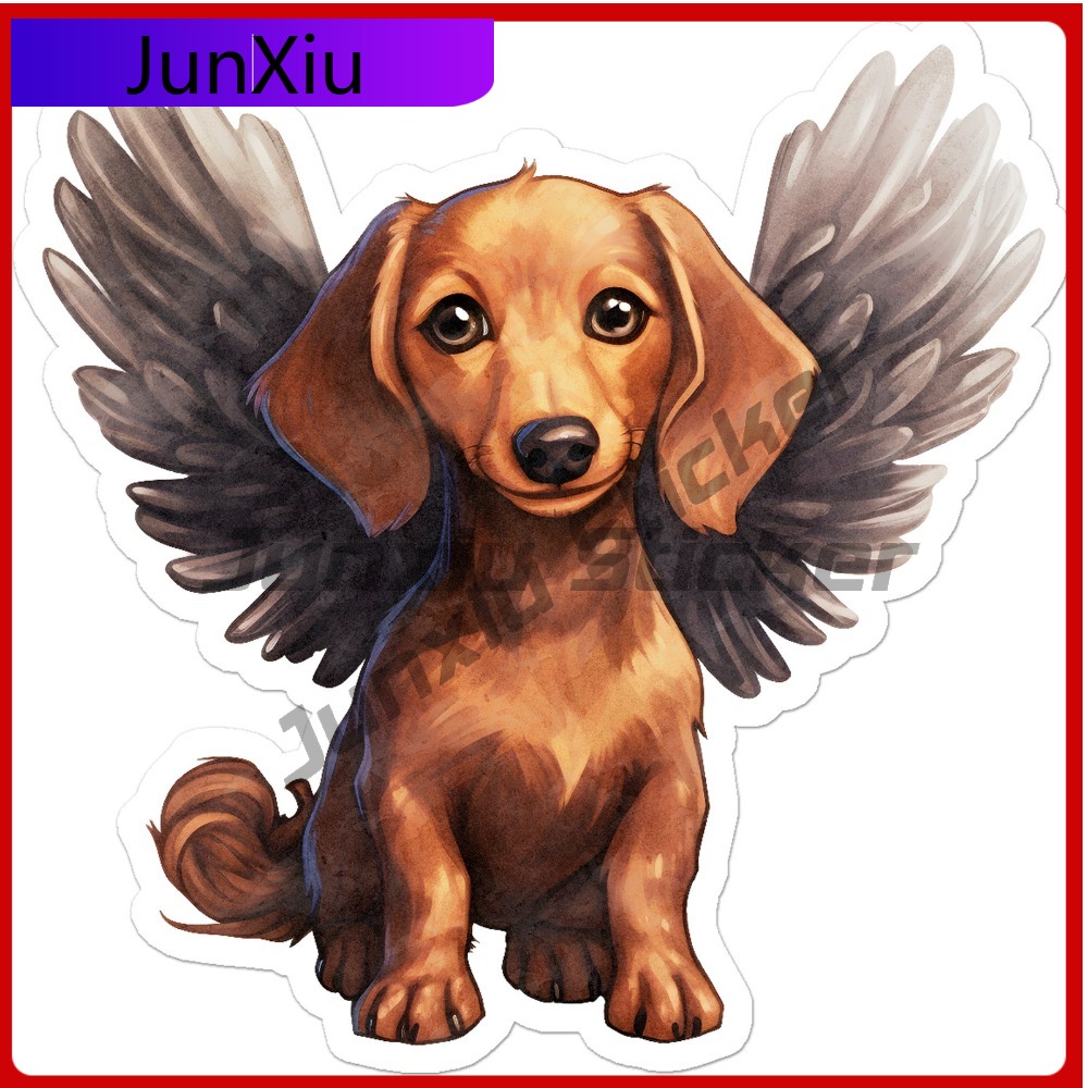 Adesivo de Vinil Dachshund Ang - Laptop Accessories You Must Have avaliação e preço