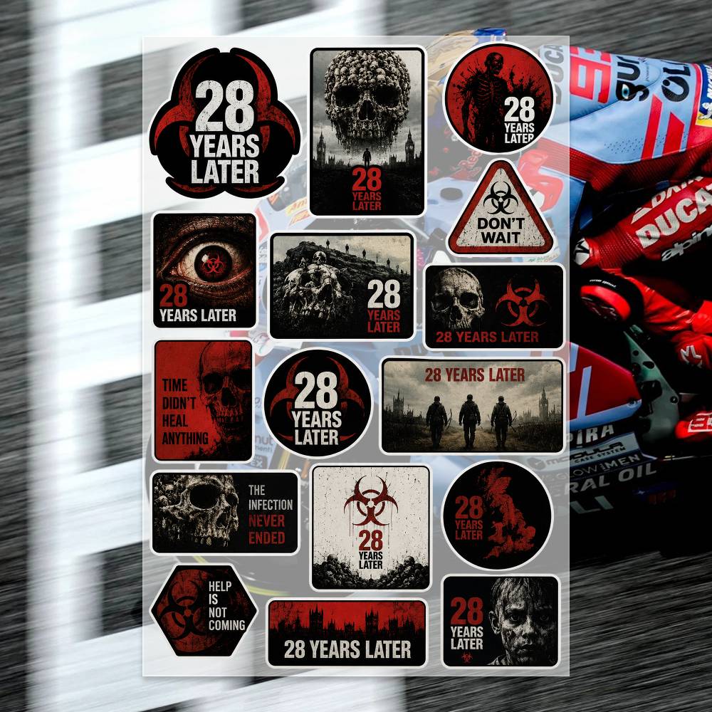 Adesivos de Vinil 28 Y-ears L- - Laptop Accessories Wallpaper avaliação e preço
