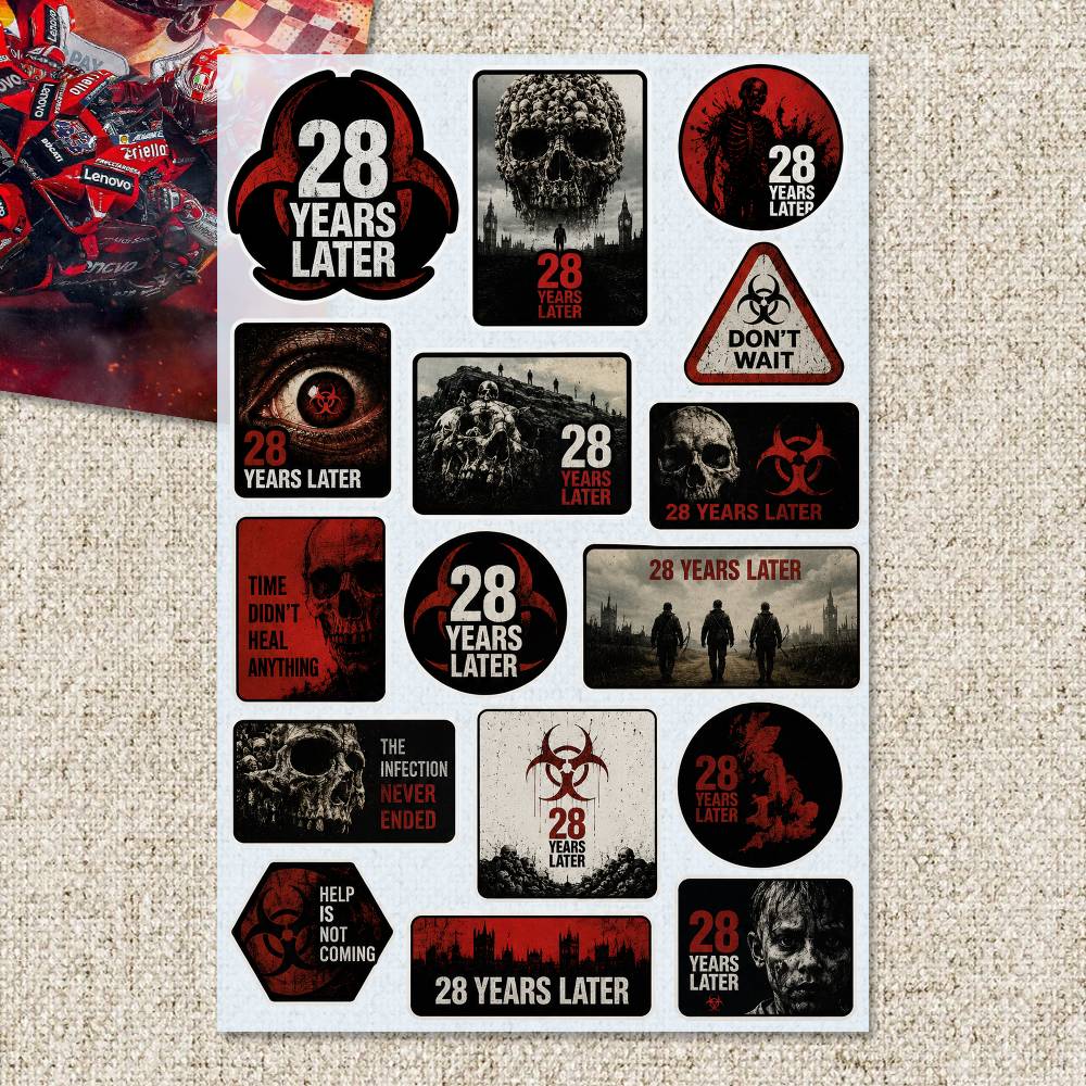 Adesivos de Vinil 28 Y-ears L- - Laptop Accessories Wallpaper avaliação e preço