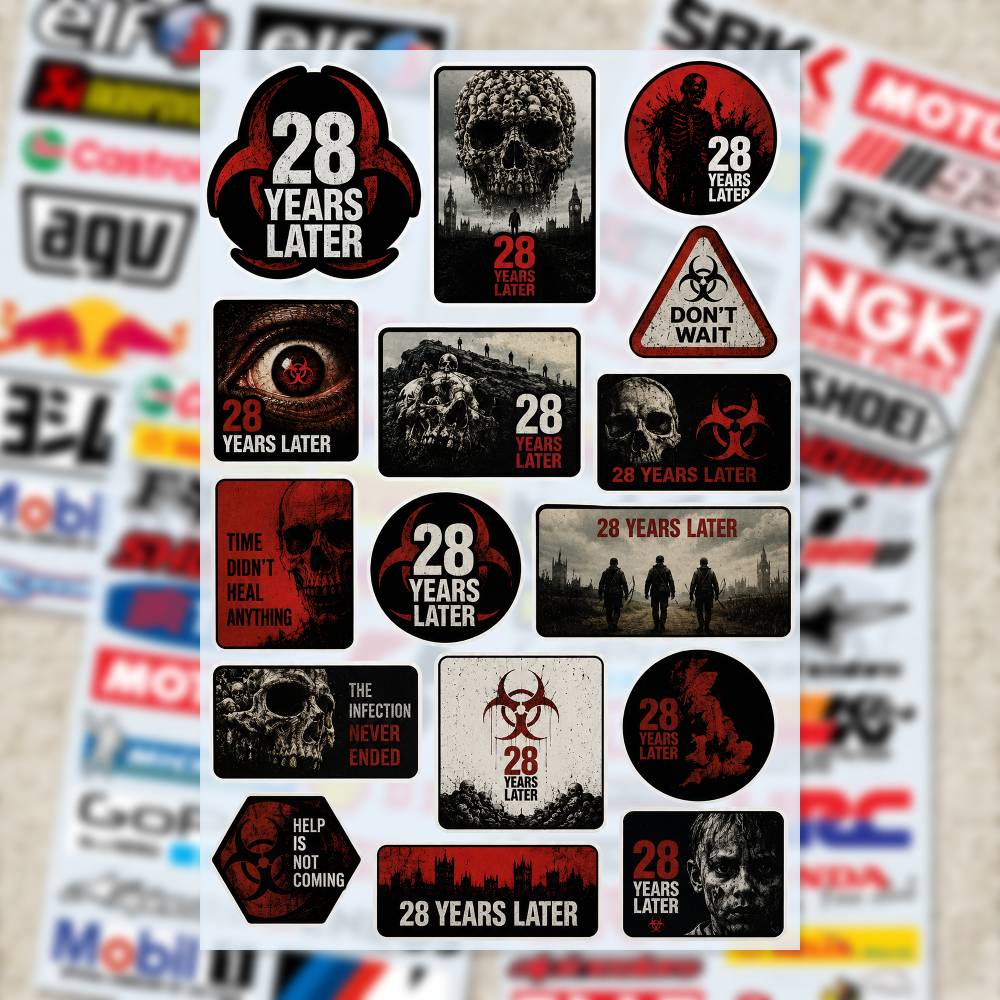 Adesivos de Vinil 28 Y-ears L- - Laptop Accessories Wallpaper avaliação e preço